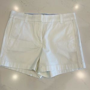 J. Crew Stretch Cotton Chino Shorts : White : 4